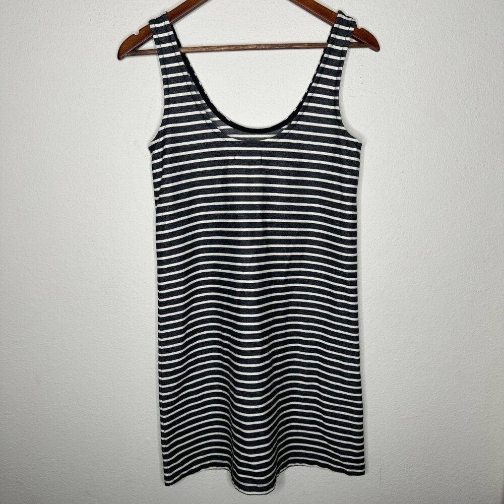 Madewell Striped Tank Dress black, white Sz XS - Picture 7 of 7